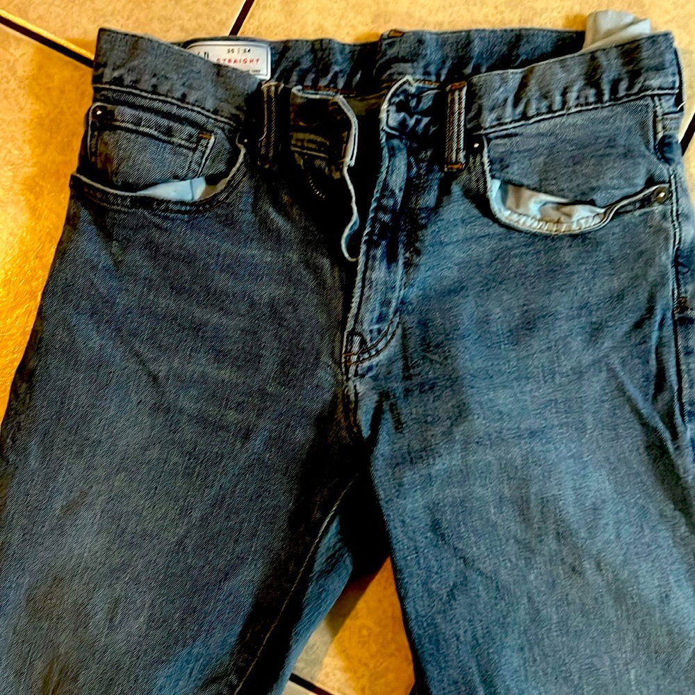Mens Straight Leg Jeans